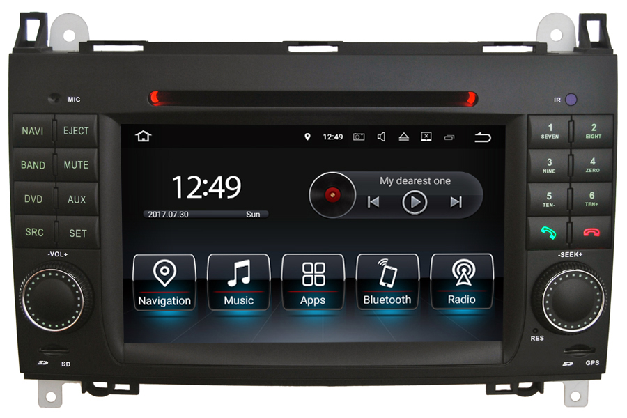 Mercedes-Benz Series/VW Crafter 2004-2016 Autoradio GPS Aftermarket Android Head Unit Navigation Car Stereo 